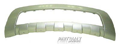 1087 | 2006-2009 PONTIAC TORRENT Front bumper filler skid plate | GM1087247|25948574