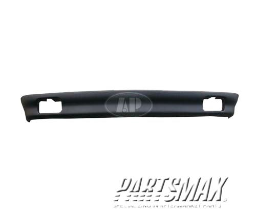 1092 | 1994-1997 CHEVROLET S10 Front bumper deflector 2WD; w/Fog Lamps; PTM | GM1092158|88963099