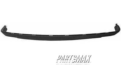 1092 | 2005-2006 CHEVROLET AVALANCHE 1500 Front bumper deflector w/o Body Cladding; Air Deflector Extension | GM1092200|10386198