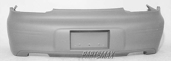 1100 | 1997-2003 PONTIAC GRAND PRIX Rear bumper cover Sport/GTP/GT; prime | GM1100532|88893302
