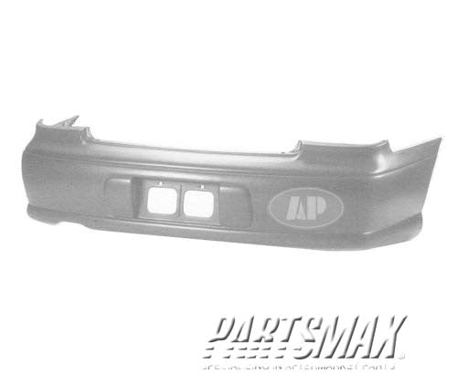 1100 | 2004-2005 CHEVROLET CLASSIC Rear bumper cover prime | GM1100550|12463199