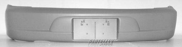 1100 | 2002-2002 CHEVROLET CAVALIER Rear bumper cover BASE|LS|VL|VLX; w/o Appearance Pkg; w/o Integral Taillamp Fillers; prime | GM1100583|12335351-PFM