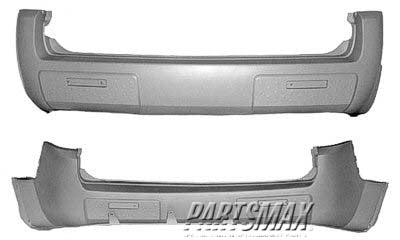 2430 | 2002-2005 SATURN VUE Rear bumper cover prime | GM1100655|22697388