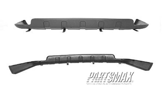 2430 | 2005-2009 CHEVROLET UPLANDER Rear bumper cover w/121 inch wheelbase; U.S. market lower; prime | GM1100717|15105066