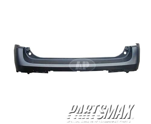 1100 | 2007-2009 CHEVROLET EQUINOX Rear bumper cover upper; prime | GM1100742|89025791