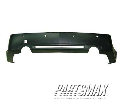 2430 | 2007-2009 CADILLAC SRX Rear bumper cover w/Sport Pkg; w/Rear Object Sensors; prime | GM1100826|19121128