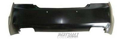 1100 | 2010-2010 BUICK ALLURE Rear bumper cover CXS; Dual Exh; w/Park Assist System; w/Side Object Sensor; prime | GM1100861|20878638