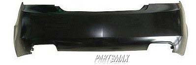 1100 | 2010-2010 BUICK ALLURE Rear bumper cover CXS; Dual Exh; w/Park Assist System; w/o Side Object Sensor; prime | GM1100862|20878639