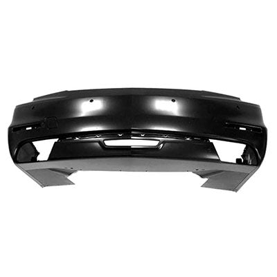 1100 | 2014-2015 CADILLAC CTS Rear bumper cover Exc V; Sedan; w/Collision Warning; prime | GM1100934|22934286