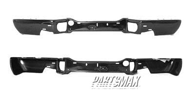 1102 | 2006-2006 ISUZU i-350 Rear bumper face bar prime | GM1102550|8208149720