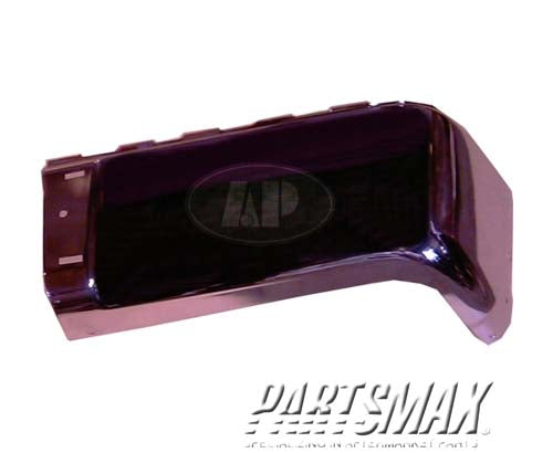 1105 | 2007-2014 GMC SIERRA 1500 RT Rear bumper extension outer Chrome; w/o Rear Object Sensors | GM1105149|15284308