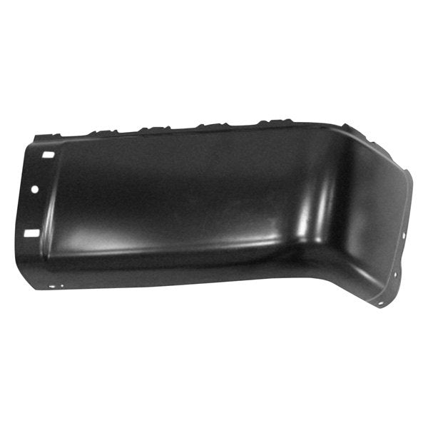 1105 | 2009-2013 CHEVROLET SILVERADO 1500 RT Rear bumper extension outer HYBRID; w/o Rear Object Sensors; Black | GM1105151|20965925