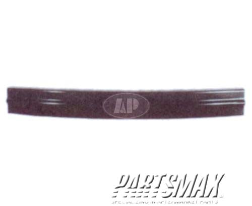 1106 | 1999-2005 PONTIAC GRAND AM Rear bumper reinforcement all | GM1106539|10399543