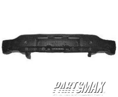 2730 | 2004-2008 PONTIAC GRAND PRIX Rear bumper energy absorber ABSORBER IMPACT | GM1170203|10354424