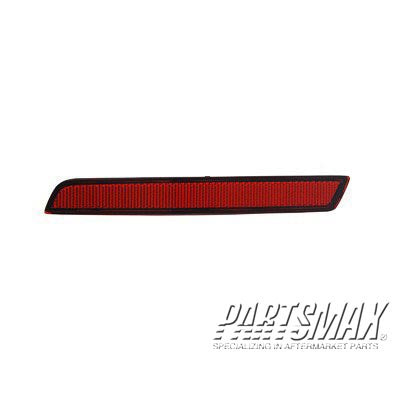 1184 | 2013-2015 CHEVROLET MALIBU LT Rear bumper reflector | GM1184106|20998412