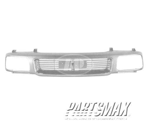 860 | 1994-1995 GMC SONOMA Grille assy black; paint to match | GM1200361|15653573