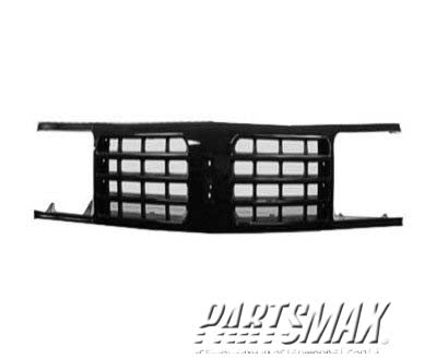 1200 | 1994-1995 OLDSMOBILE 88 Grille assy black & gray | GM1200439|25625255