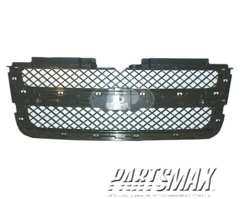 860 | 2006-2007 CHEVROLET TRAILBLAZER Grille assy inner; LT model | GM1200550|10393967