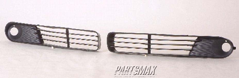 1200 | 2005-2009 PONTIAC G6 Grille assy left side; 4dr sedan; w/fog lamps; lower | GM1200579|15243286