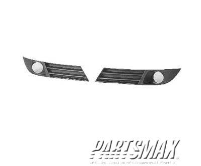 860 | 2007-2009 SATURN AURA Grille assy right side; outer/lower; XR model | GM1200582|25828263