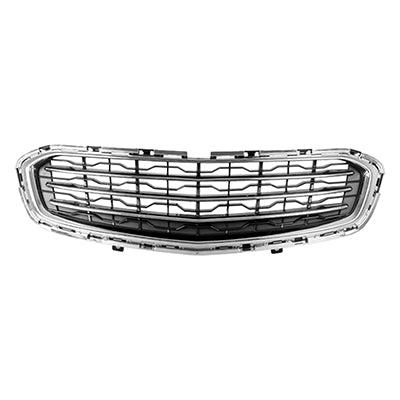 1200 | 2015-2015 CHEVROLET CRUZE Grille assy LTZ; w/Chrome Mldg; w/Chrome Frame; Lower Grille | GM1200729|95433926