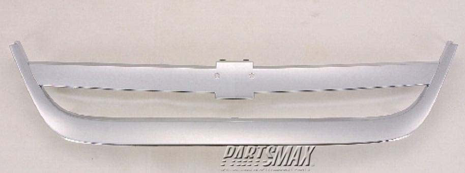 1202 | 2006-2010 CHEVROLET COBALT Grille surround LTZ Grille Moulding Chrome | GM1202100|15247433