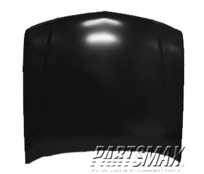 1230 | 1997-1999 CADILLAC DEVILLE Hood panel assy base model/d'Elegance | GM1230276|25665588