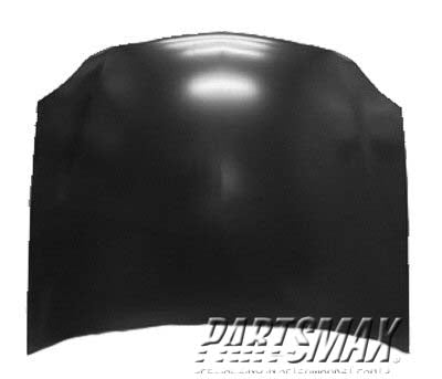1230 | 2000-2005 CADILLAC DEVILLE Hood panel assy High Luxury/Touring; w/o emblem mounting hole; aluminum | GM1230280|25752378