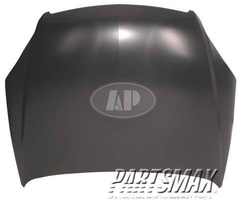 thumbnail image 2 of Steel Hood Panel Fits 2006-2013 Chevy Impala - Unpainted, OEM 89023526, 117-00302 2 of 5