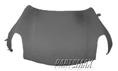 1230 | 2006-2009 PONTIAC SOLSTICE Hood panel assy  | GM1230378|89025309