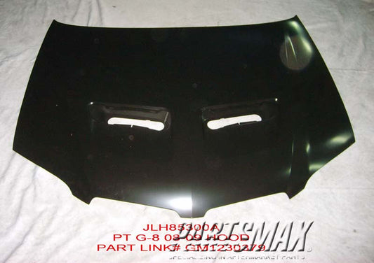 1230 | 2008-2009 PONTIAC G8 Hood panel assy  | GM1230379|92232814