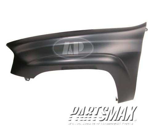 1240 | 2002-2009 CHEVROLET TRAILBLAZER LT Front fender assy all | GM1240289|12477993