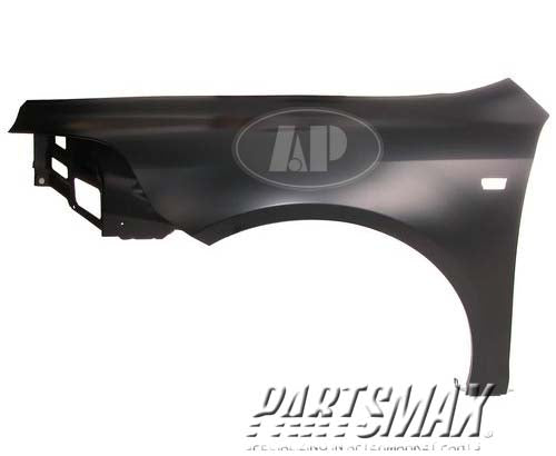 50 | 2008-2008 CHEVROLET MALIBU LT Front fender assy w/Side Lamp Hole; Steel | GM1240351|15825373