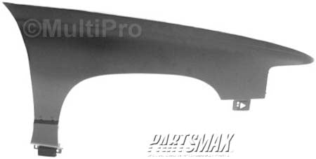 1241 | 1994-1996 CADILLAC DEVILLE RT Front fender assy all | GM1241251|3637202