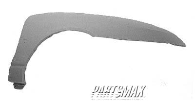 1241 | 2000-2001 SATURN SW2 RT Front fender assy all | GM1241276|21112216