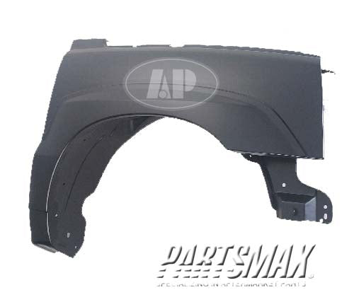 1241 | 2002-2006 CADILLAC ESCALADE EXT RT Front fender assy all | GM1241311|88980449