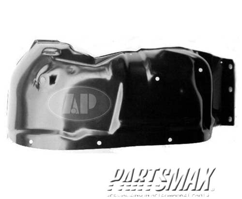 1247 | 1991-1993 GMC SONOMA RT Front fender apron assy all | GM1247103|15606194