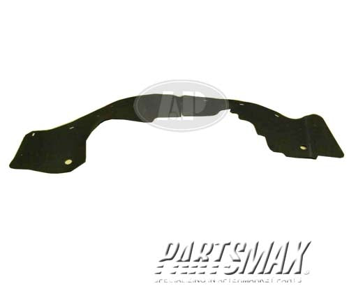 1250 | 2003-2014 GMC SAVANA 1500 LT Front fender splash shield | GM1250131|23507604