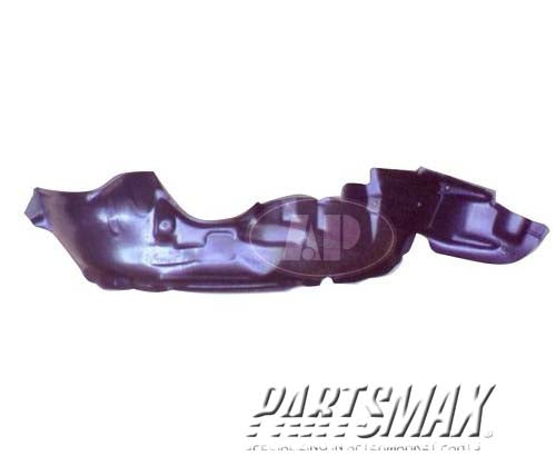 1251 | 1993-1997 GEO PRIZM RT Front fender splash shield all | GM1251101|94852069