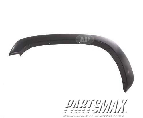 1268 | 2000-2002 CHEVROLET SUBURBAN 1500 LT Front fender flare smooth finish; prime | GM1268101|88979839