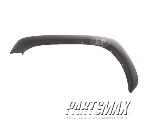 1268 | 2001-2006 CHEVROLET SILVERADO 2500 HD LT Front fender flare textured finish; black | GM1268103|10374851