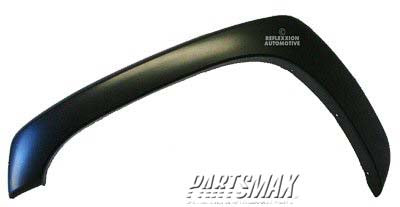 1268 | 2003-2006 CHEVROLET SUBURBAN 1500 LT Front fender flare smooth finish; prime | GM1268106|15829688