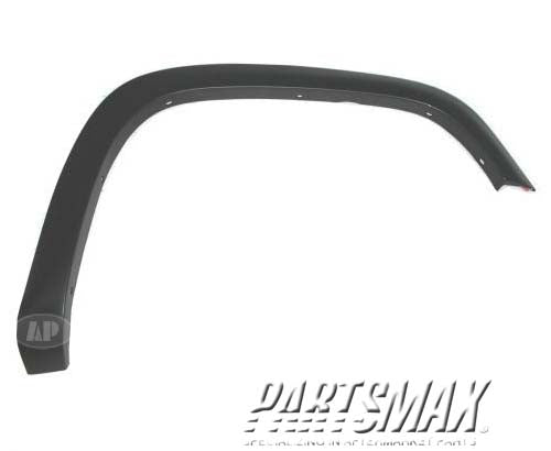 1269 | 2004-2010 GMC CANYON RT Front fender flare w/RPO-ZQ8 or RPO-Z85; smooth finish small flare; prime | GM1269109|15137808