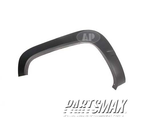 1290 | 1988-2000 GMC C3500 LT Front wheel opening molding C/K; plastic flare | GM1290115|15723501