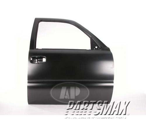 1301 | 2000-2006 CHEVROLET SUBURBAN 1500 RT Front door shell requires new hinges | GM1301118|15017224