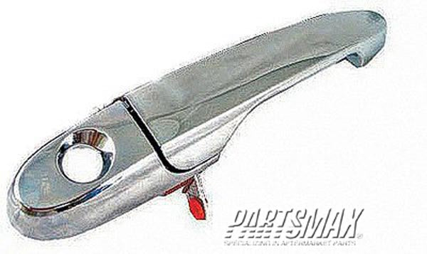 1690 | 2005-2010 CHEVROLET COBALT RT Front door handle outer Chrome | GM1311167|25869322