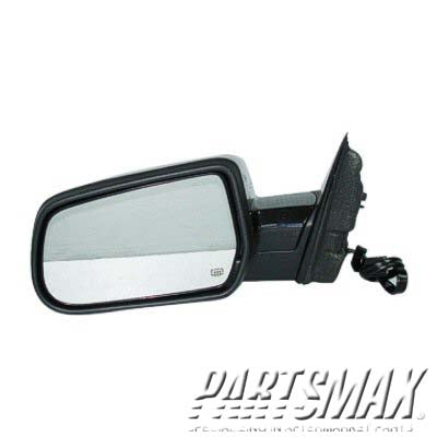 1320 | 2010-2011 GMC TERRAIN LT Mirror outside rear view Power; Heated; RPO-DL8; 1st Design; PTM | GM1320387|20858744