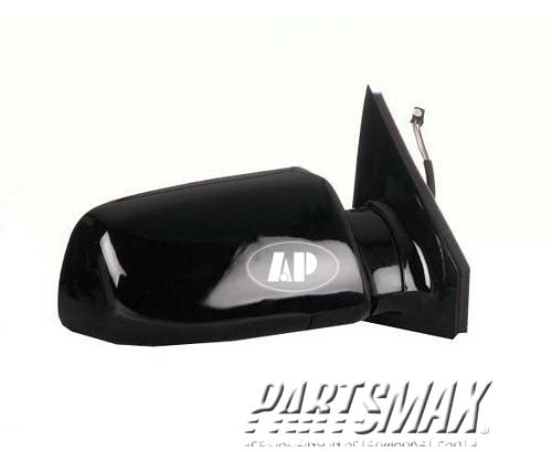 1321 | 2000-2005 GMC SAFARI RT Mirror outside rear view below eye-line; power remote; non-heated; w/convex glass; black | GM1321232|15757376