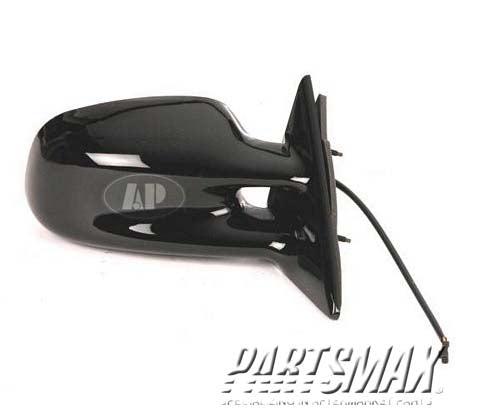 1321 | 2000-2002 PONTIAC GRAND AM RT Mirror outside rear view GT; power remote; grained black | GM1321239|22613596