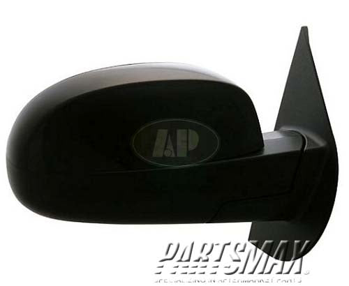 1321 | 2007-2014 CHEVROLET SUBURBAN 1500 RT Mirror outside rear view w/o Courtesy Lamp; w/o Off Road Pkg; Black | GM1321325|20809948